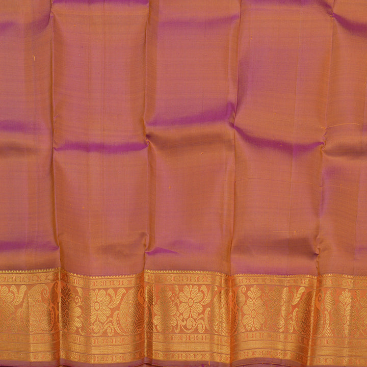 Hayagrivas Mango Yellow Pattu Pavadai with Dual Toned Pink contrast KBE981I1-3