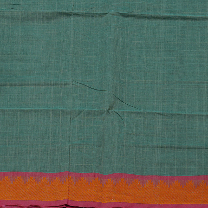 Hayagrivas Handloom Pure Cotton Saree in Stylish Pastel Blue KBE98D13-1