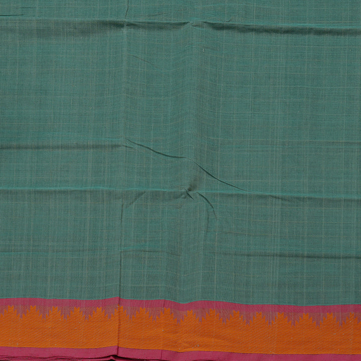 Hayagrivas Handloom Pure Cotton Saree in Stylish Pastel Blue KBE98D13-1