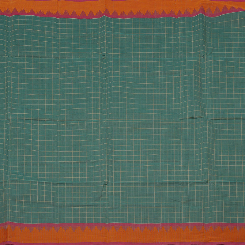 Hayagrivas Handloom Pure Cotton Saree in Stylish Pastel Blue KBE98D13-1