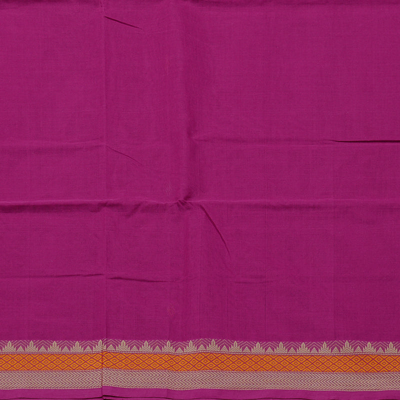 Hayagrivas Handloom Pure Cotton Saree in Enchanting Purple KBE99D14-1