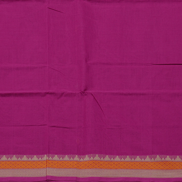 Hayagrivas Handloom Pure Cotton Saree in Enchanting Purple KBE99D14-1