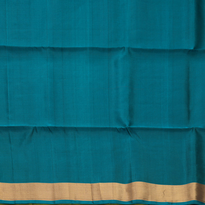 Hayagrivas Mehandi Green Handloom Soft Silk Saree KBF1000I1-19
