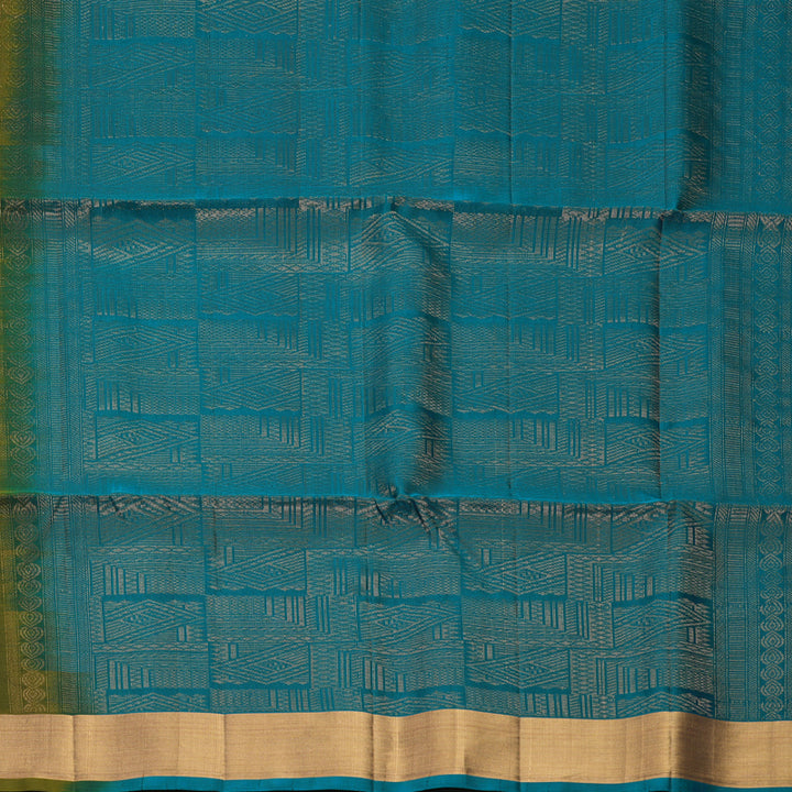 Hayagrivas Mehandi Green Handloom Soft Silk Saree KBF1000I1-19