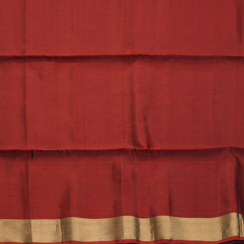 Hayagrivas Deep Jamun Handloom Soft Silk Saree KBF1000I1-5