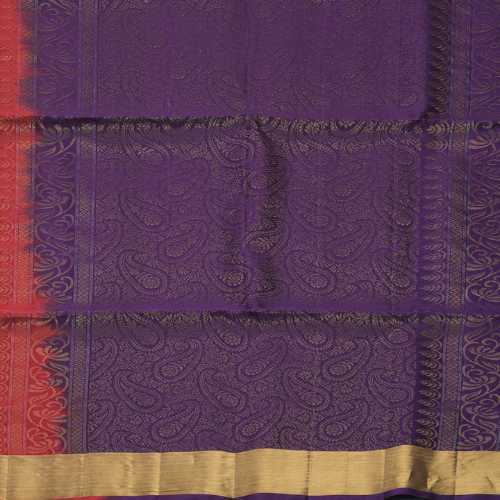 Hayagrivas Red Handloom Soft Silk Saree KBF1000I1-50