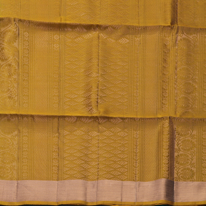 Hayagrivas Dark Green Handloom Soft Silk Saree KBF1000I1-68