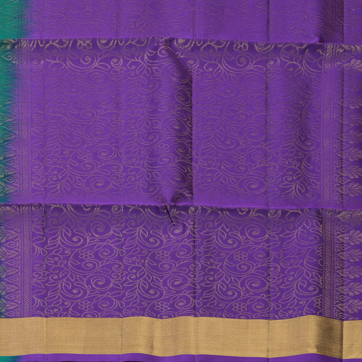 Hayagrivas Emerald Green Handloom Soft Silk Saree KBF1000I1-78