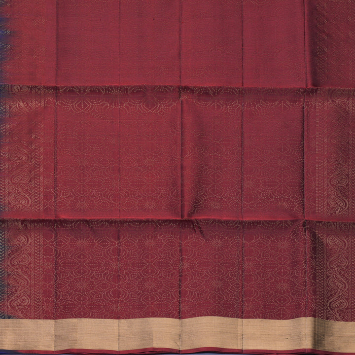 Hayagrivas MS Blue Handloom Soft Silk Saree KBF1000I1-86