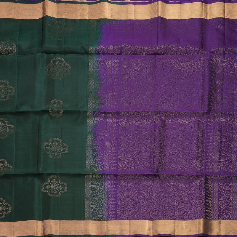 Hayagrivas Karum Pachai Handloom Soft Silk Saree KBF1000I1-89