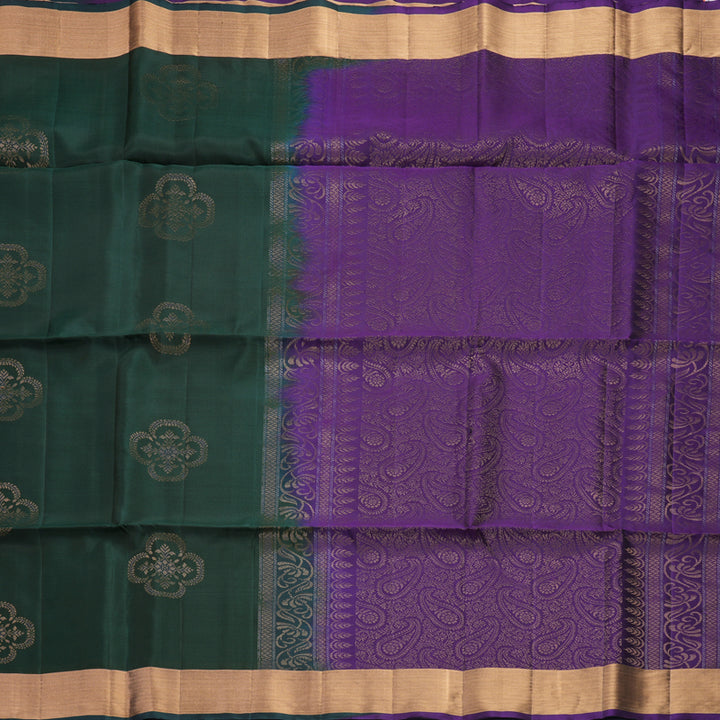 Hayagrivas Karum Pachai Handloom Soft Silk Saree KBF1000I1-89
