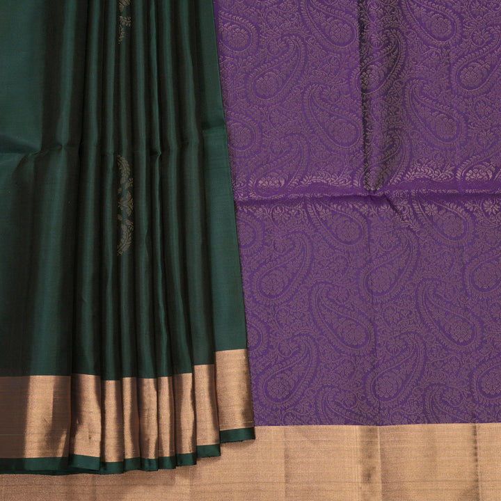 Hayagrivas Karum Pachai Handloom Soft Silk Saree KBF1000I1-89