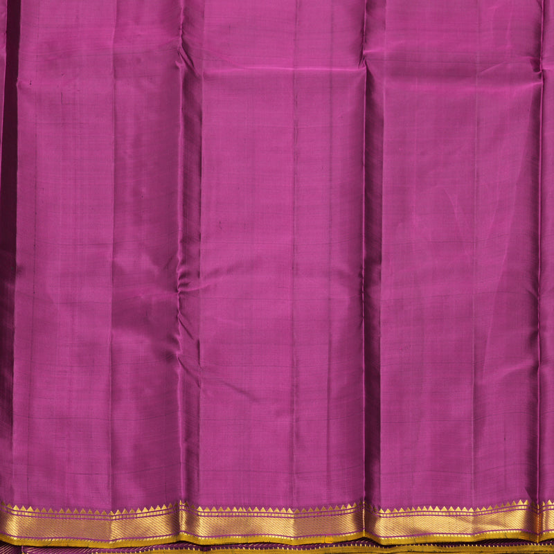 Hayagrivas Handloom Bottle Green Kanjivaram Silk Saree KBF1002I1-2