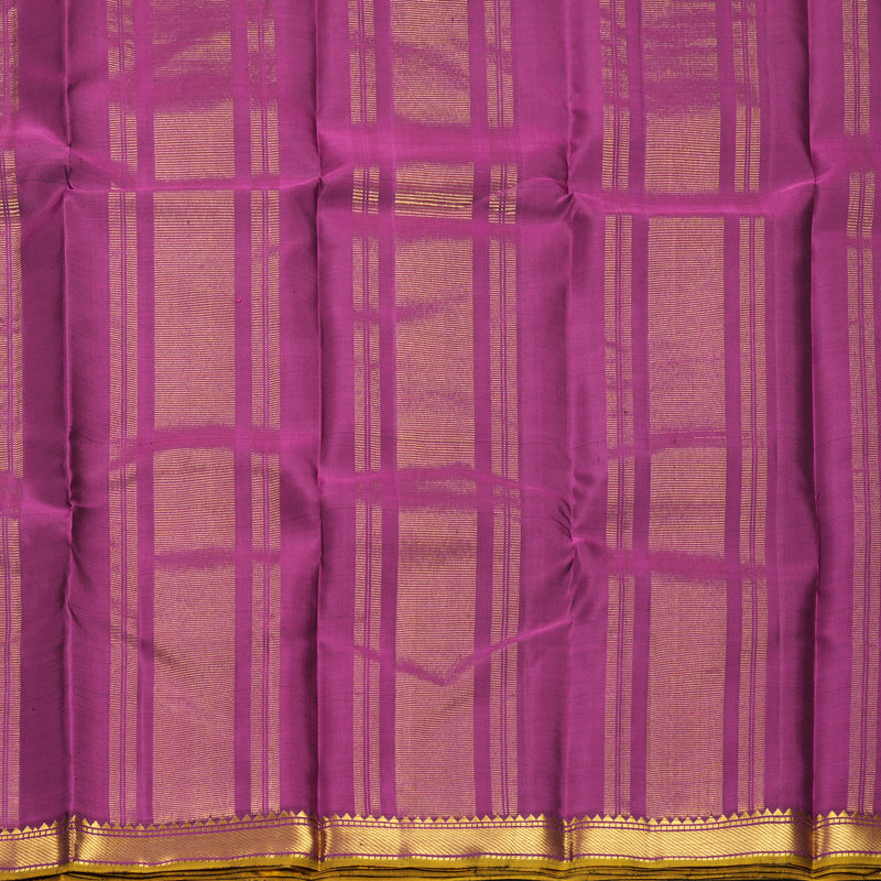 Hayagrivas Handloom Bottle Green Kanjivaram Silk Saree KBF1002I1-2