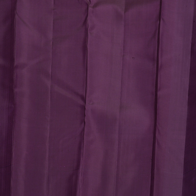 Hayagrivas Handloom Plum Purple Kanjivaram Silk Saree KBF1003I1-2