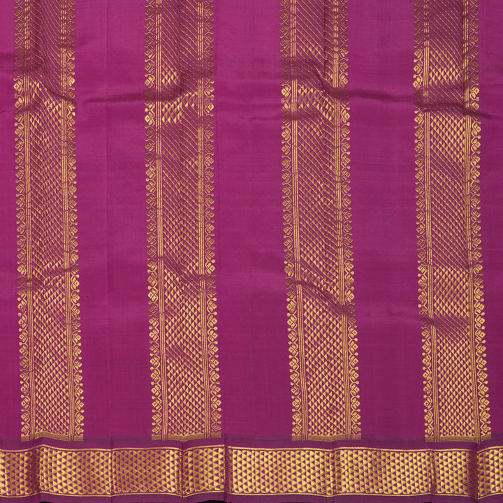 Hayagrivas Handloom Magenta Kanjivaram Silk Saree KBF1005I3-1