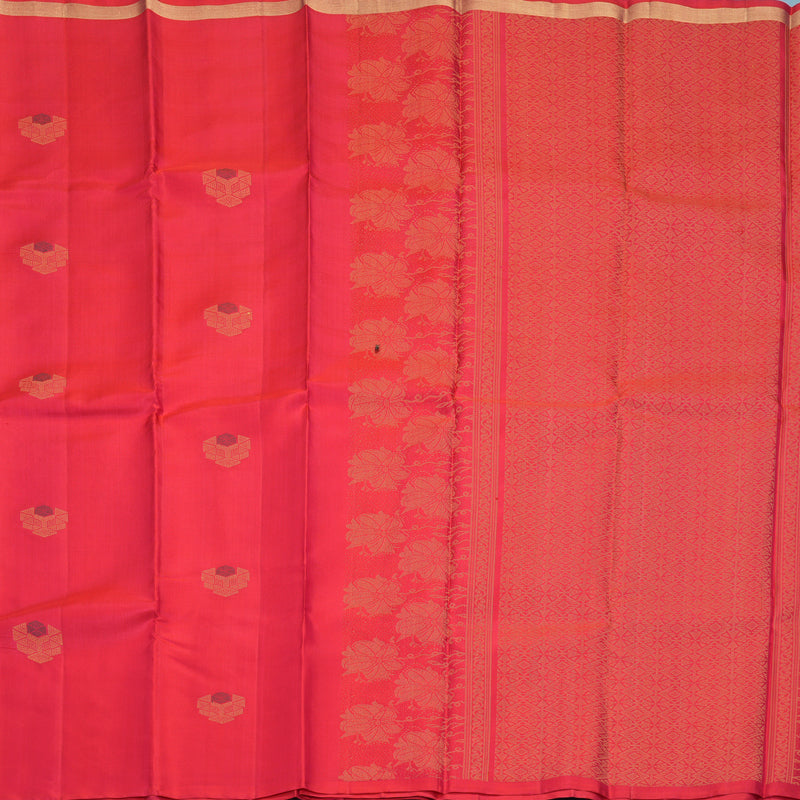 Hayagrivas Rani Pink Handloom Soft Silk Saree KBF1007I1-12