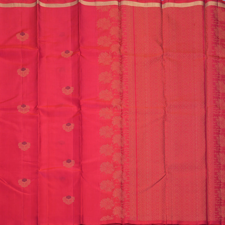 Hayagrivas Pink Handloom Soft Silk Saree KBF1007I1-13
