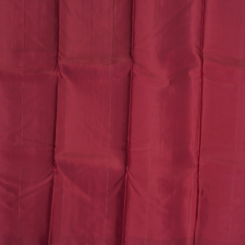 Hayagrivas Reddish-Orange Handloom Soft Silk Saree KBF1007I1-21