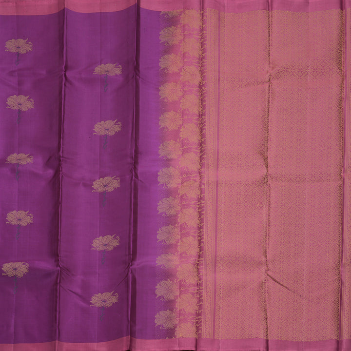 Hayagrivas Purple Handloom Soft Silk Saree KBF1007I1-22