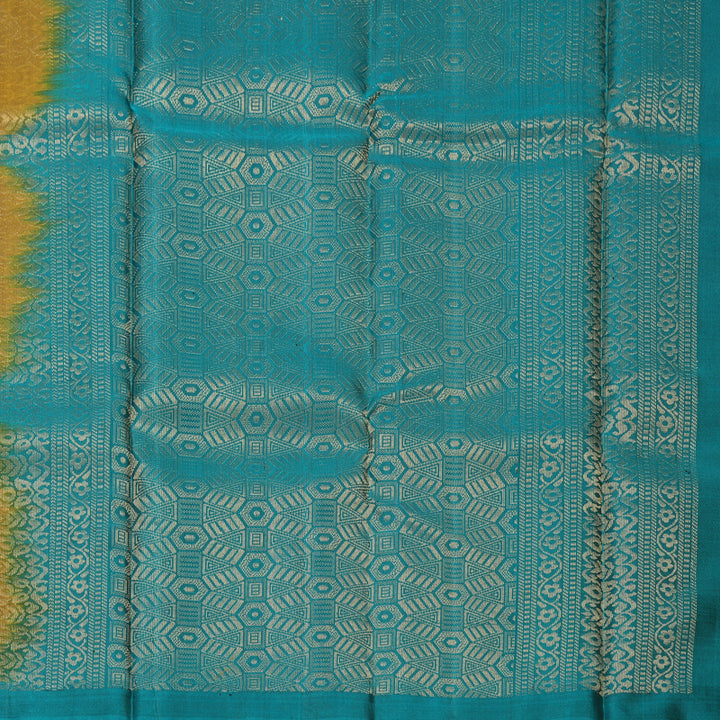Hayagrivas Honey Mustard Handloom Soft Silk Saree KBF1007I1-27