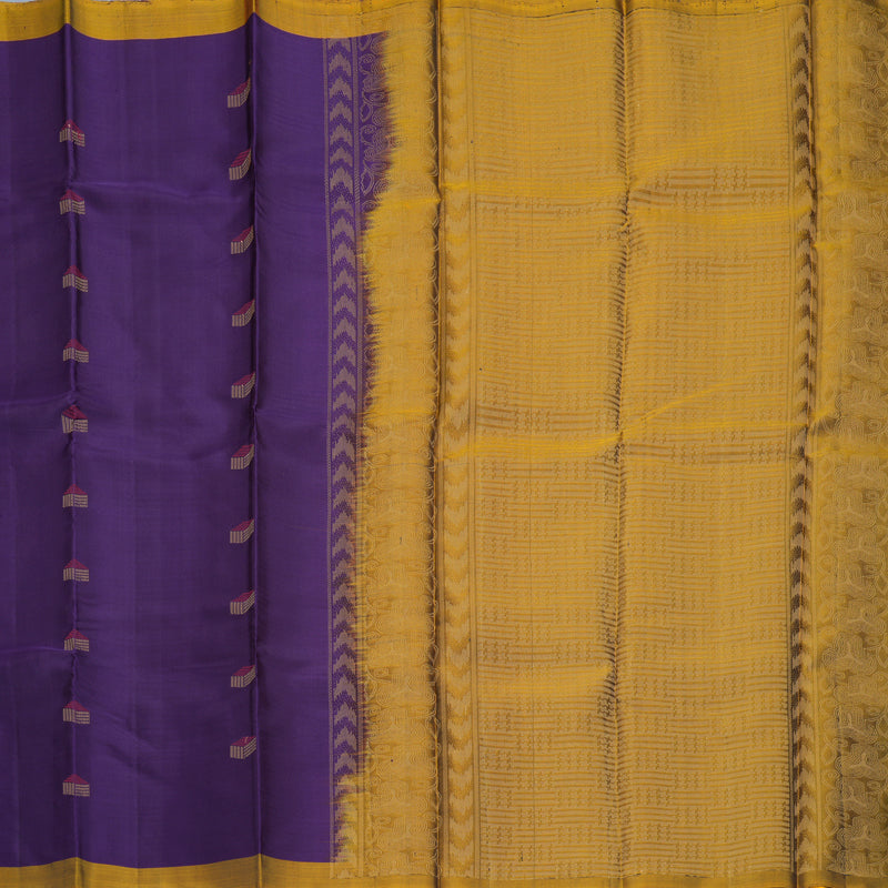 Hayagrivas Purple Handloom Soft Silk Saree KBF1007I1-6