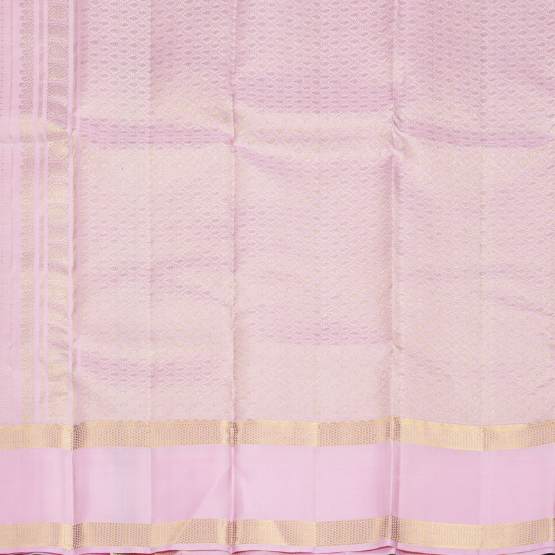 Hayagrivas Handloom Lotus Pink Kanjivaram Silk Saree KBF1013I13-2