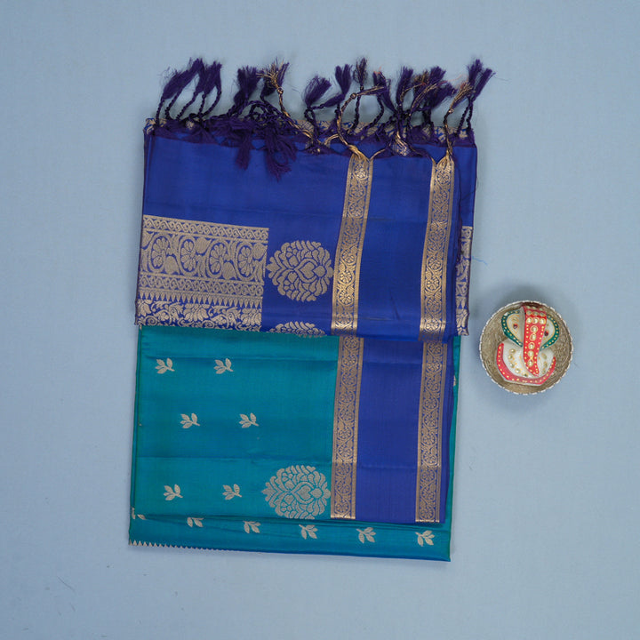 Hayagrivas Mayilkazhuthu Handloom Soft Silk Saree KBF1076I1-1