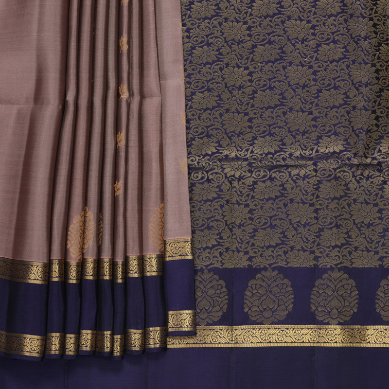 Hayagrivas Onion Pink Handloom Soft Silk Saree KBF1076I1-4
