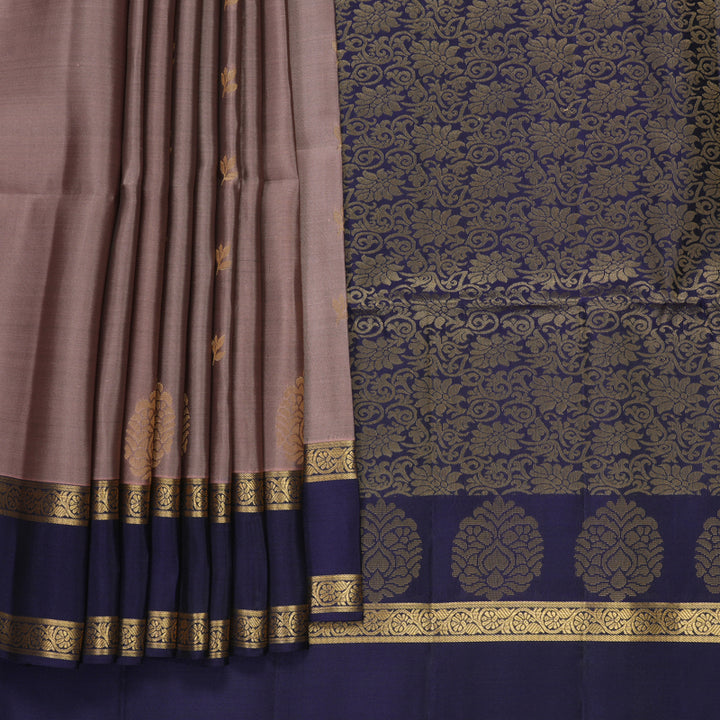 Hayagrivas Onion Pink Handloom Soft Silk Saree KBF1076I1-4