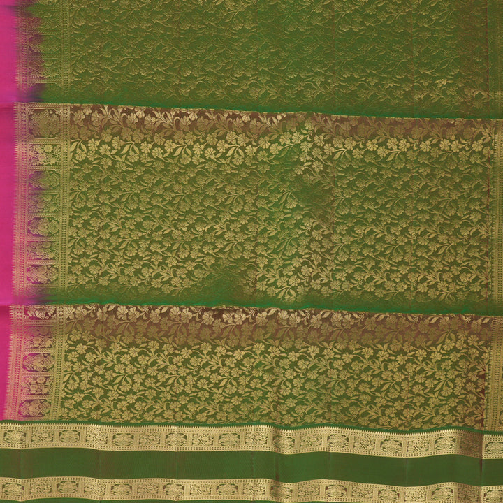 Hayagrivas Rani Pink Handloom Soft Silk Saree KBF1076I1-5