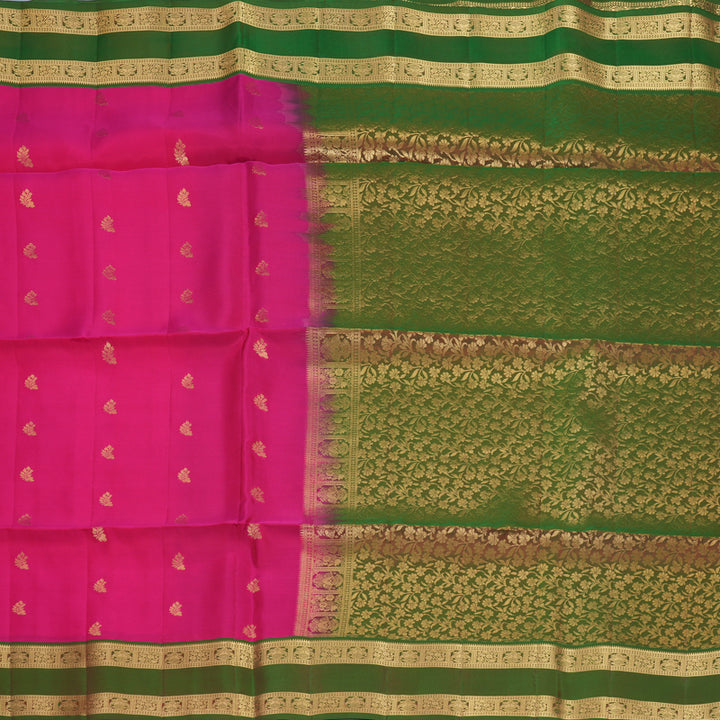 Hayagrivas Rani Pink Handloom Soft Silk Saree KBF1076I1-5