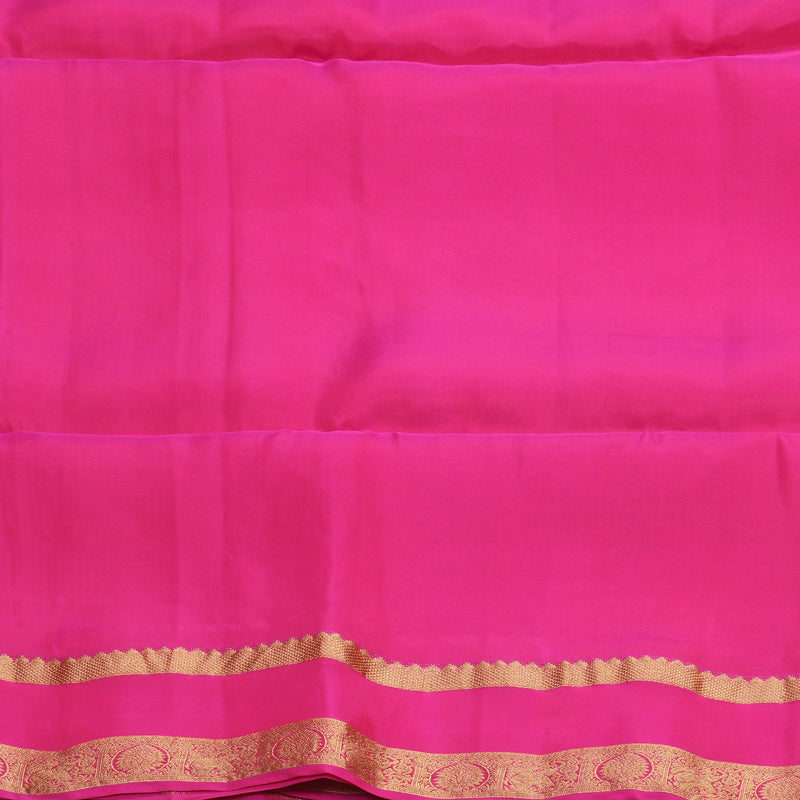 Hayagrivas Carrot Orange Handloom Soft Silk Saree KBF1076I1-8