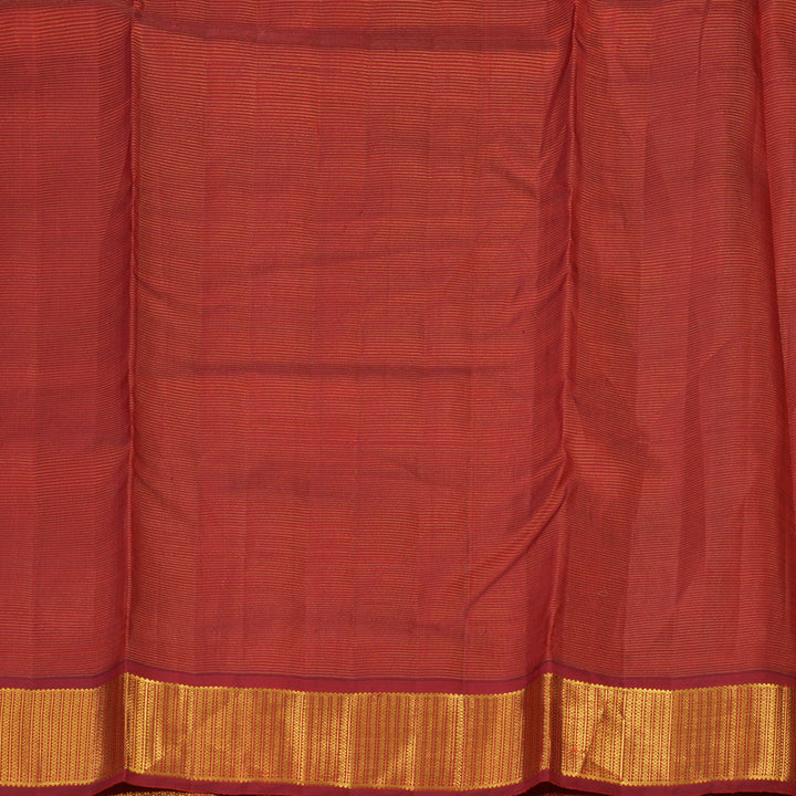 Hayagrivas Handloom Mayilkazhuthu Ten Yards Silk Saree KBF11D12-1