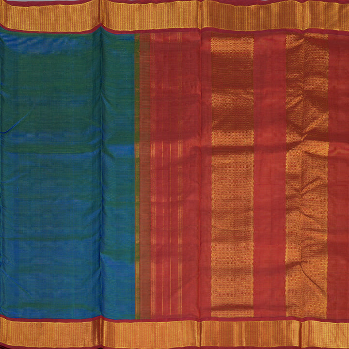 Hayagrivas Handloom Mayilkazhuthu Ten Yards Silk Saree KBF11D12-1