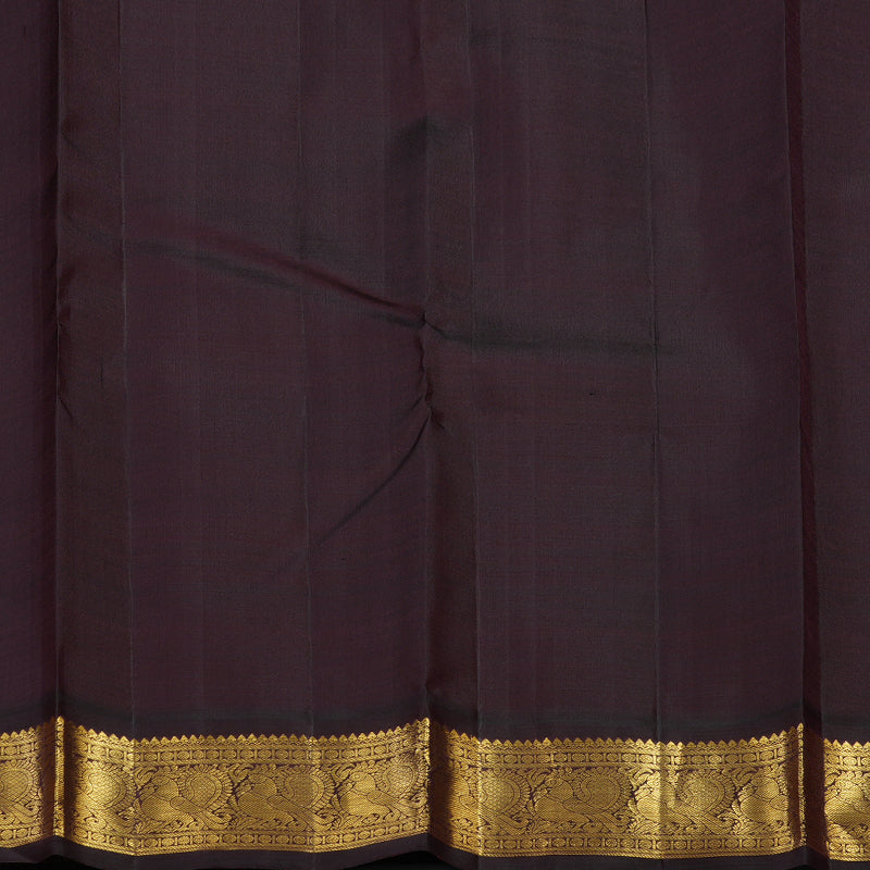 Hayagrivas Handloom Pink Kanjivaram Silk Saree with Kanchana Brown Border KBF11D6-2