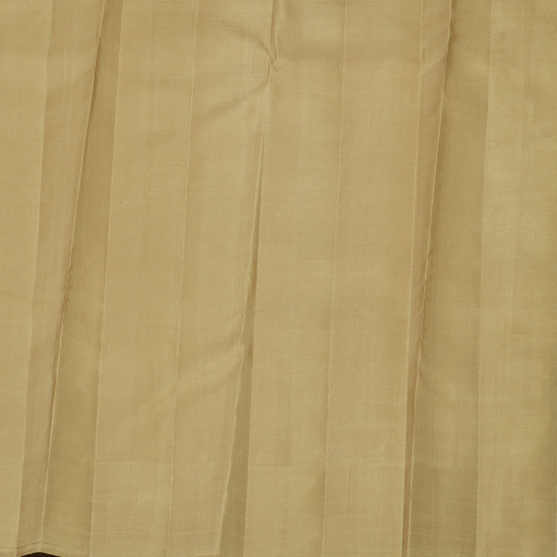 Hayagrivas Handloom Pista Green Kanjivaram Silk Saree with Khaki Brown Border KBF128D24-1