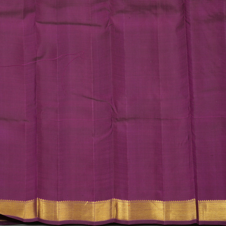 Hayagrivas Handloom Vadamalli Purple Kanjivaram Silk Saree KBF128D27-1