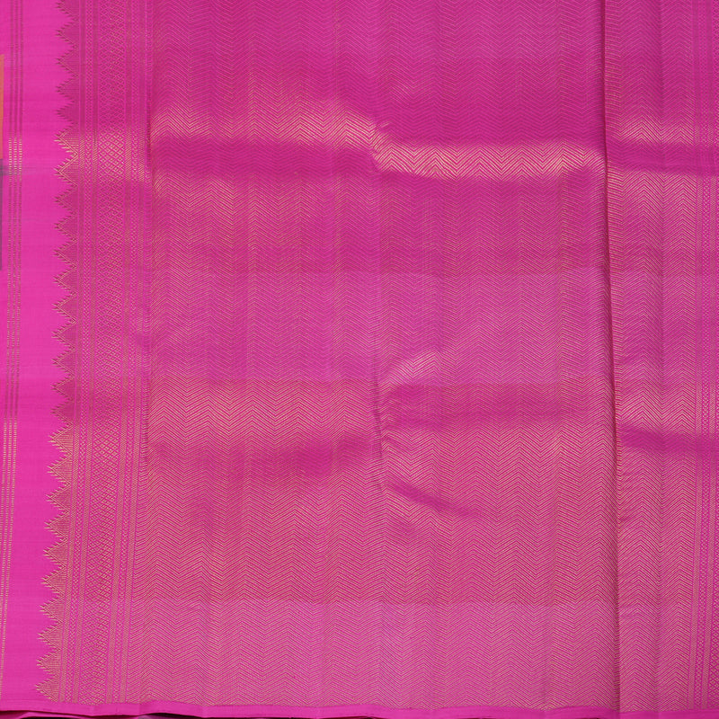 Hayagrivas Handloom Multicolour Checks Kanjivaram Silk Saree KBF128D34-1