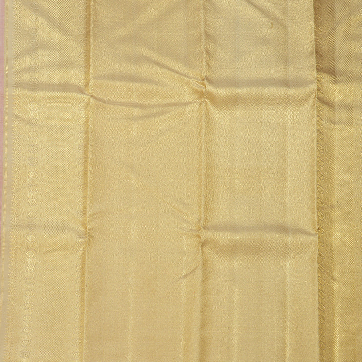 Hayagrivas Handloom Baby Pink Kanjivaram Silk Saree KBF128D42-1