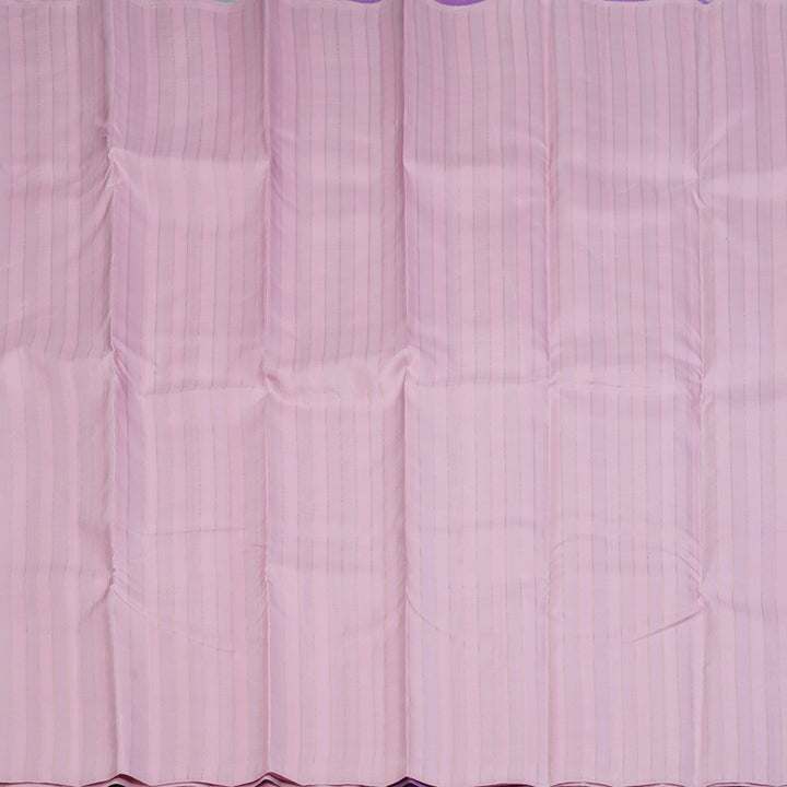 Hayagrivas Handloom Pink Kanjivaram Silk Saree KBF128D7-1