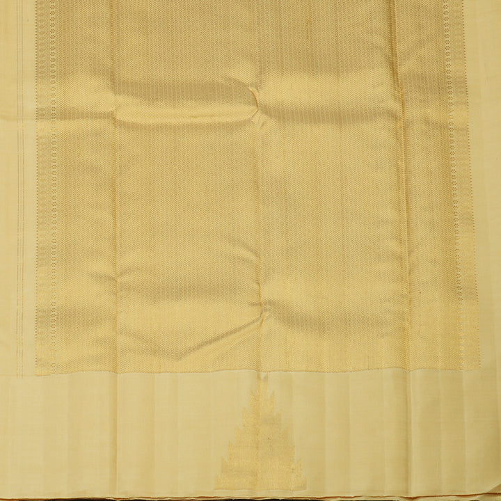 Hayagrivas Handloom Sandal Kanjivaram Silk Saree KBF133D5-1