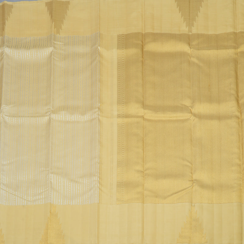 Hayagrivas Handloom Sandal Kanjivaram Silk Saree KBF133D5-1