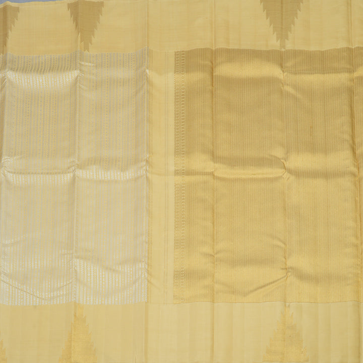 Hayagrivas Handloom Sandal Kanjivaram Silk Saree KBF133D5-1