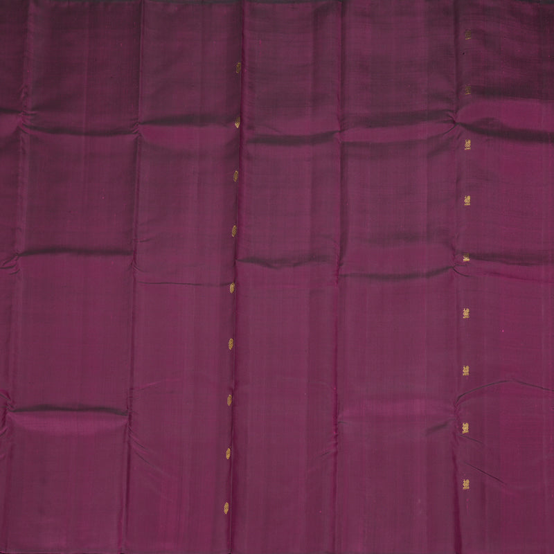 Hayagrivas Handloom Purple Kanjivaram Silk Saree KBF134D1-1