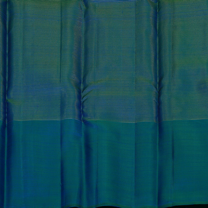 Hayagrivas Handloom Purple Kanjivaram Silk Saree with Mayilkazhuthu Border KBF136D11-3