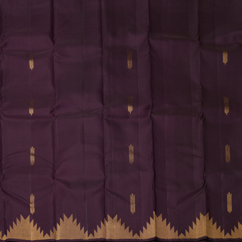 Hayagrivas Handloom Nagapazham Kanjivaram Silk Saree KBF136D15-1