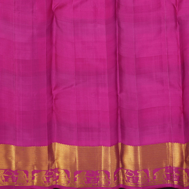 Hayagrivas Handloom Multicolour Checks Kanjivaram Silk Saree KBF13D11-1