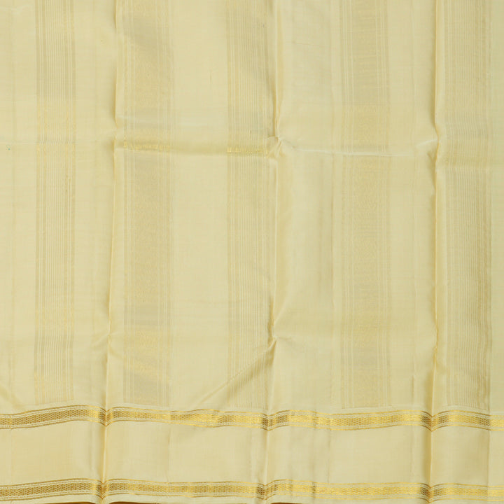 Hayagrivas Handloom Multicolour Checks Kanjivaram Silk Saree with Ivory Border KBF151D14-1