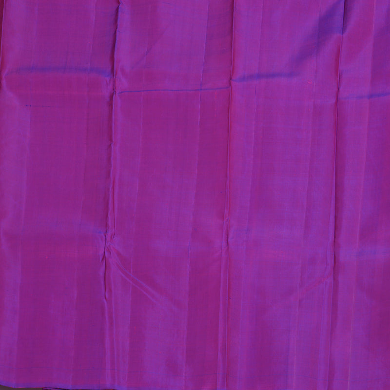 Hayagrivas Handloom Purple Kanjivaram Silk Saree KBF151D7-1